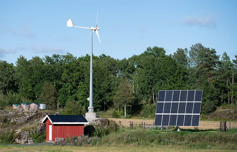 Farm wind turbine