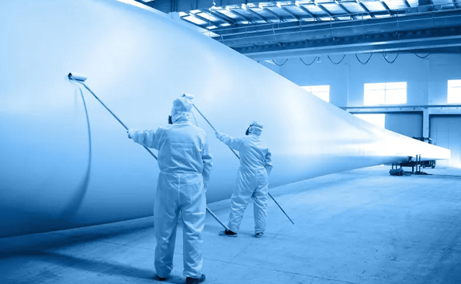 Wind Turbine Blade Polyurea